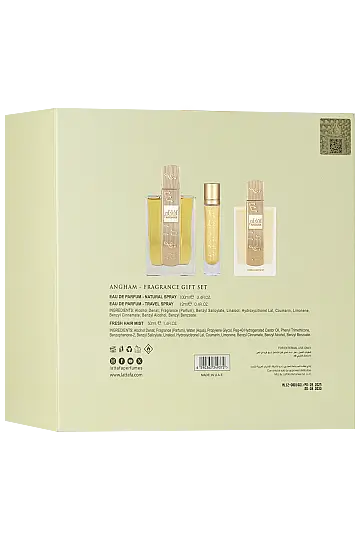 Lattafa Angham Gift Set 100 Ml + 12 Ml + 50 Ml Hairmist Kadın Set - 3