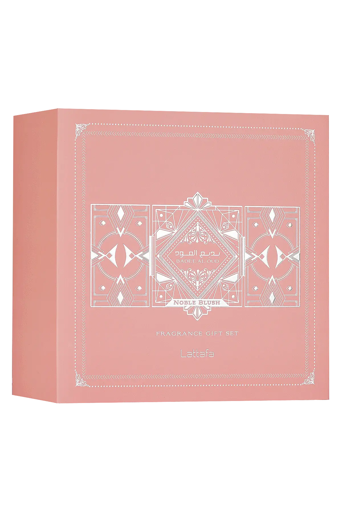 Lattafa Badee Al Oud Noble Blush Gift Set 100 Ml + 12 Ml + 50 Ml Hairmist Kadın Set - 2