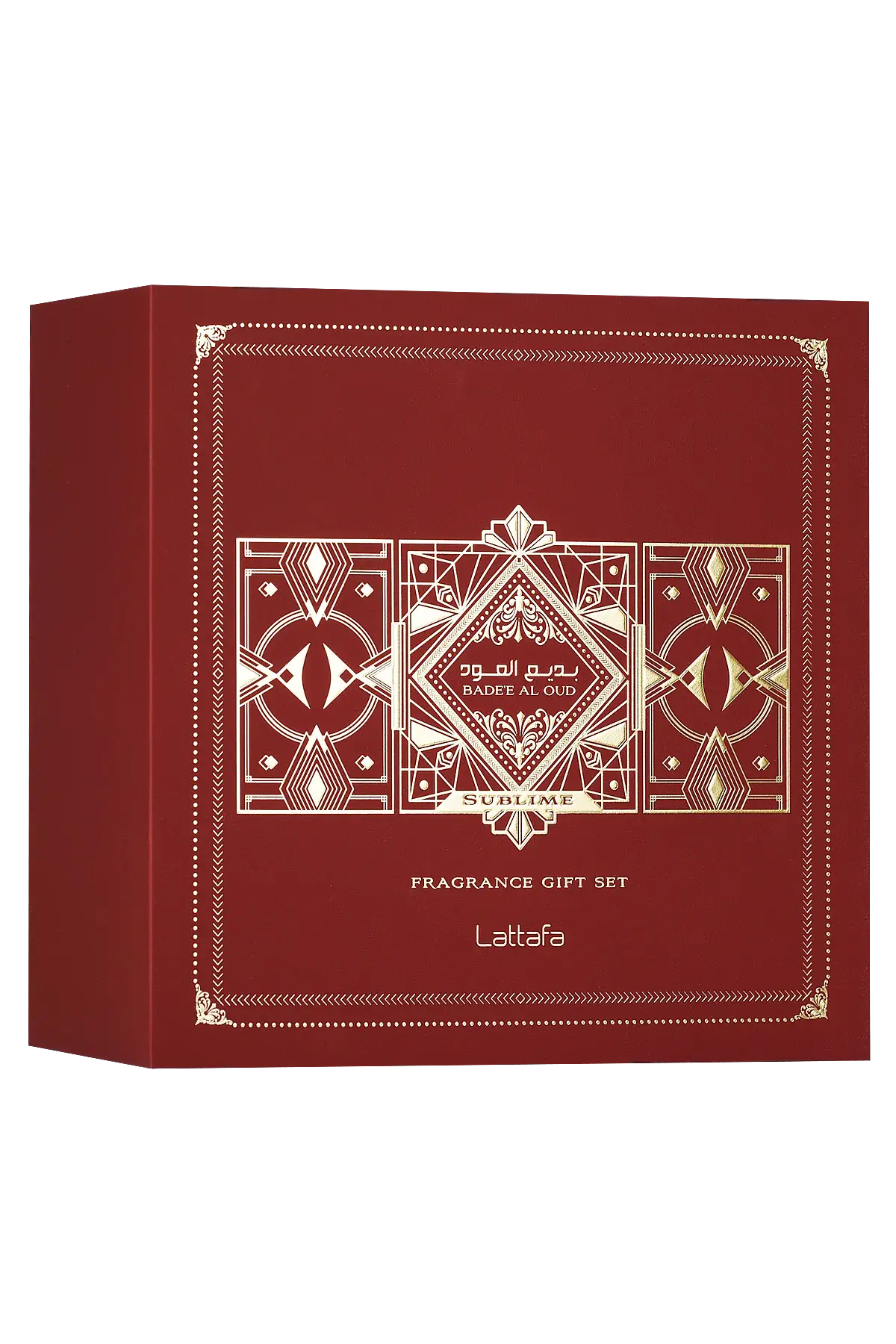 Lattafa  Badee Al Oud Sublime Gift Set 100 Ml + 12 Ml + 50 Ml Hairmist Unisex Set - 2