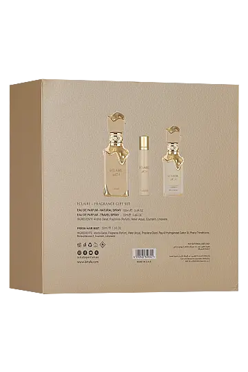Lattafa Eclaire Gift Set 100 Ml + 12 Ml + 50 Ml Hairmist Kadın Set - 3