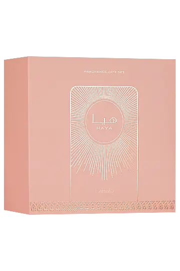 Lattafa Haya Gift Set 100 Ml + 12 Ml + 50 Ml Hairmist Kadın Set - 2