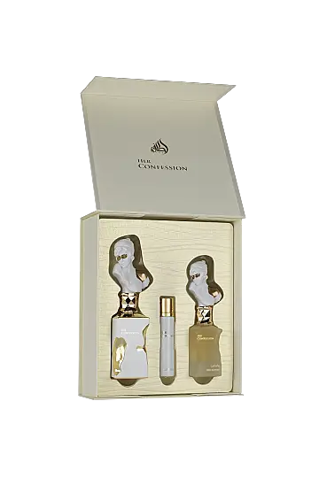 Lattafa Her Confession Gift Set 100 Ml + 12 Ml + 50 Ml Hairmist Kadın Set