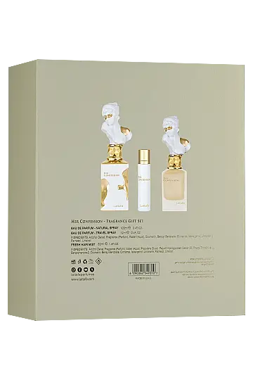Lattafa Her Confession Gift Set 100 Ml + 12 Ml + 50 Ml Hairmist Kadın Set - 3