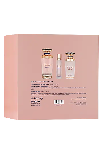 Lattafa Mayar Gift Set 100 Ml + 12 Ml + 50 Ml Hairmist Kadın Set - 3