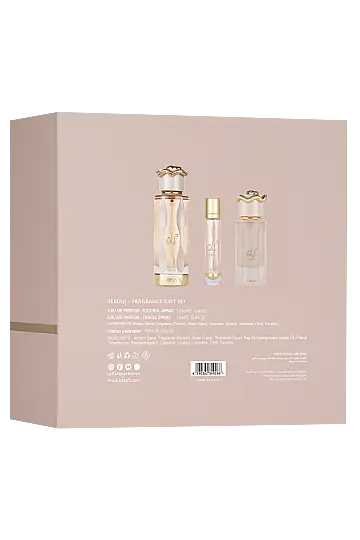 Lattafa Teriaq Gift Set 100 Ml + 12 Ml + 50 Ml Hairmist Kadın Set - 3