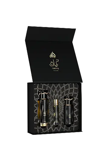 Lattafa  Teriaq Intense Gift Set 100 Ml + 12 Ml + 50 Ml Hairmist Unisex Set