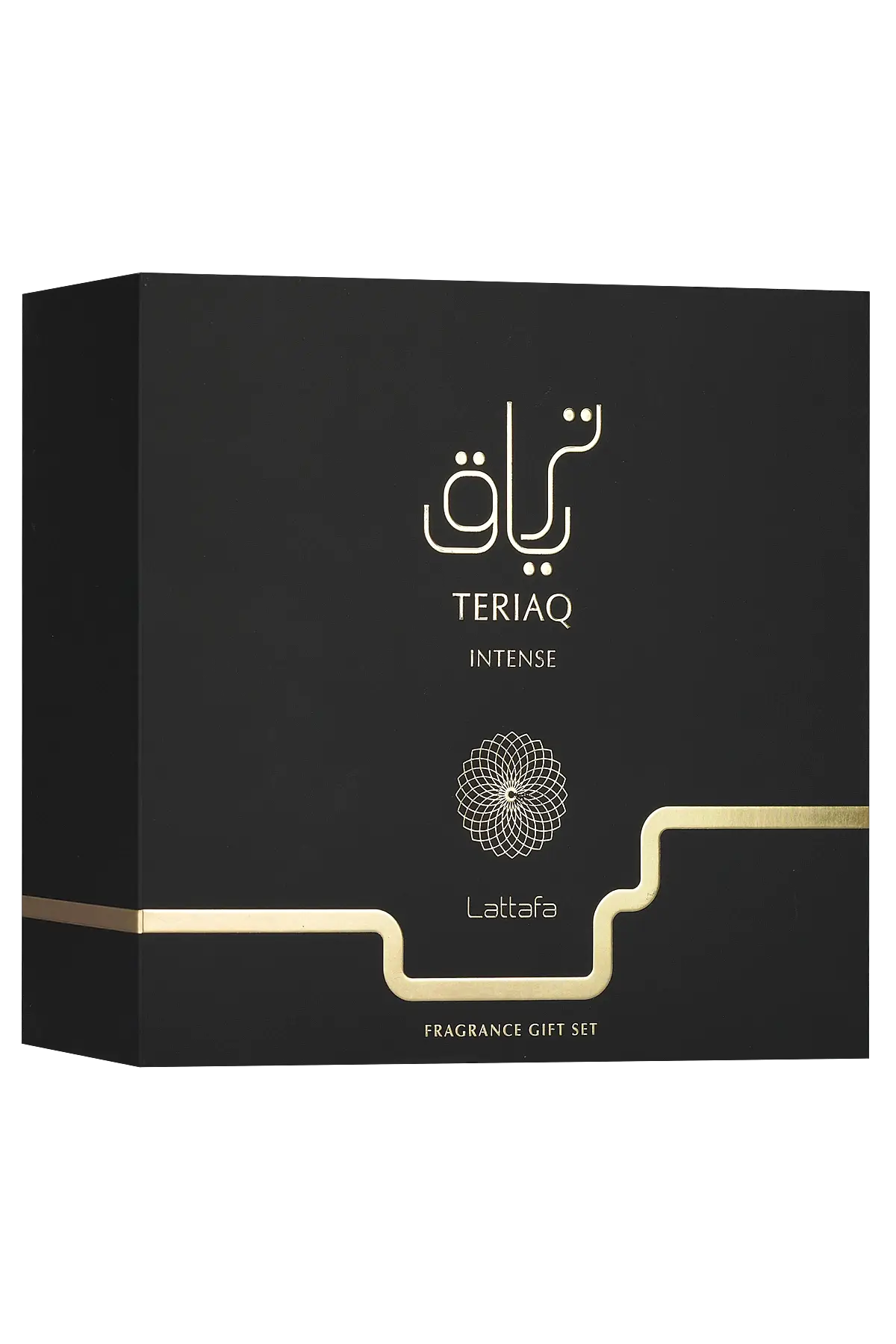 Lattafa  Teriaq Intense Gift Set 100 Ml + 12 Ml + 50 Ml Hairmist Unisex Set - 2