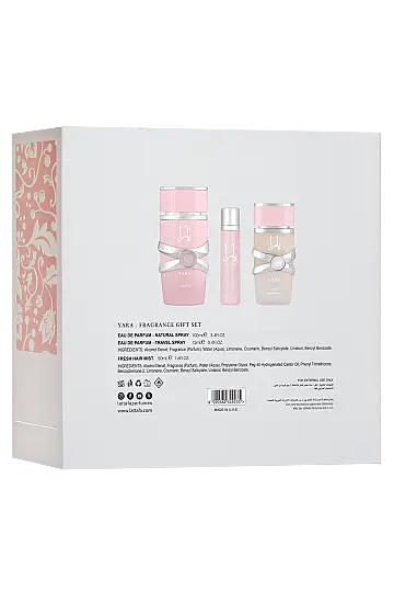 Lattafa Yara Gift Set 100 Ml + 12 Ml + 50 Ml Hairmist Kadın Set - 3